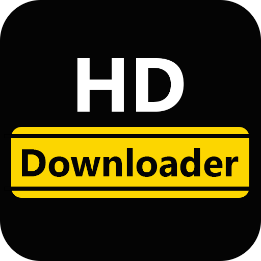 Download Videos wordmark with orange filmstrip, camera, and download arrow