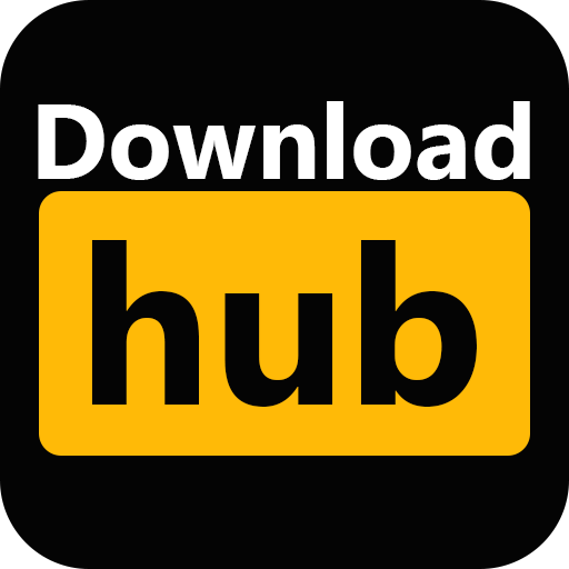 Download Videos wordmark with orange filmstrip, camera, and download arrow