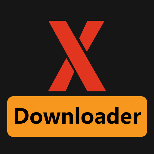 Red X above an orange Downloader badge